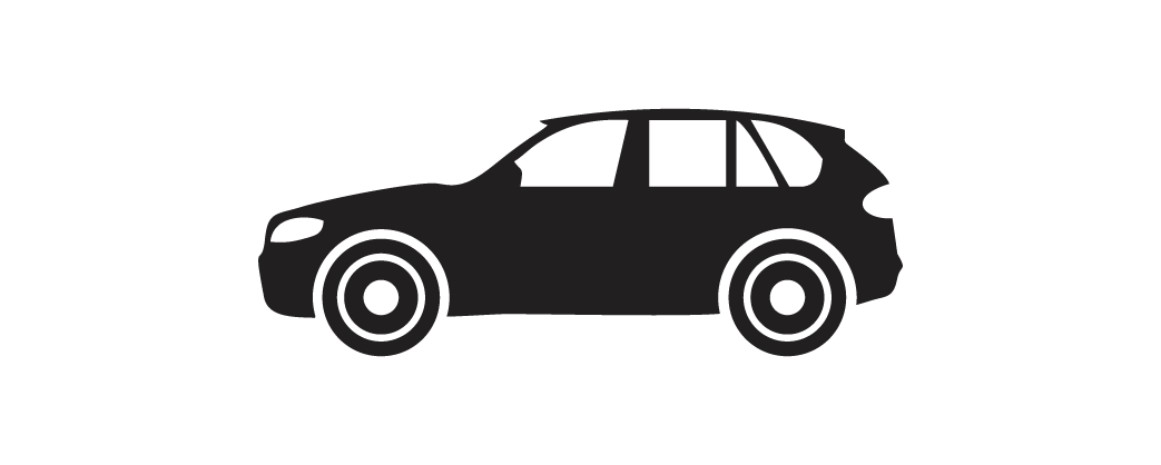 Premium sedan plan icon